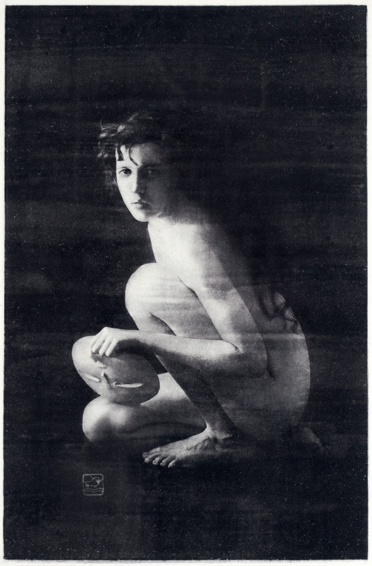 Маска. Полная История Луны Ойлпринт Oilprint Масляный_процесс Ручная_авторская_печать