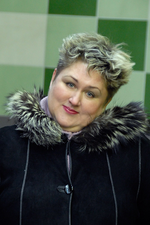 ...опять зима... пышка портрет