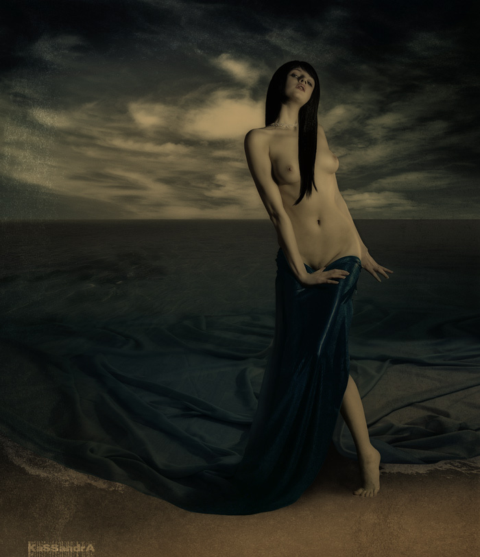  En retirant inutile Mihaella sea dress