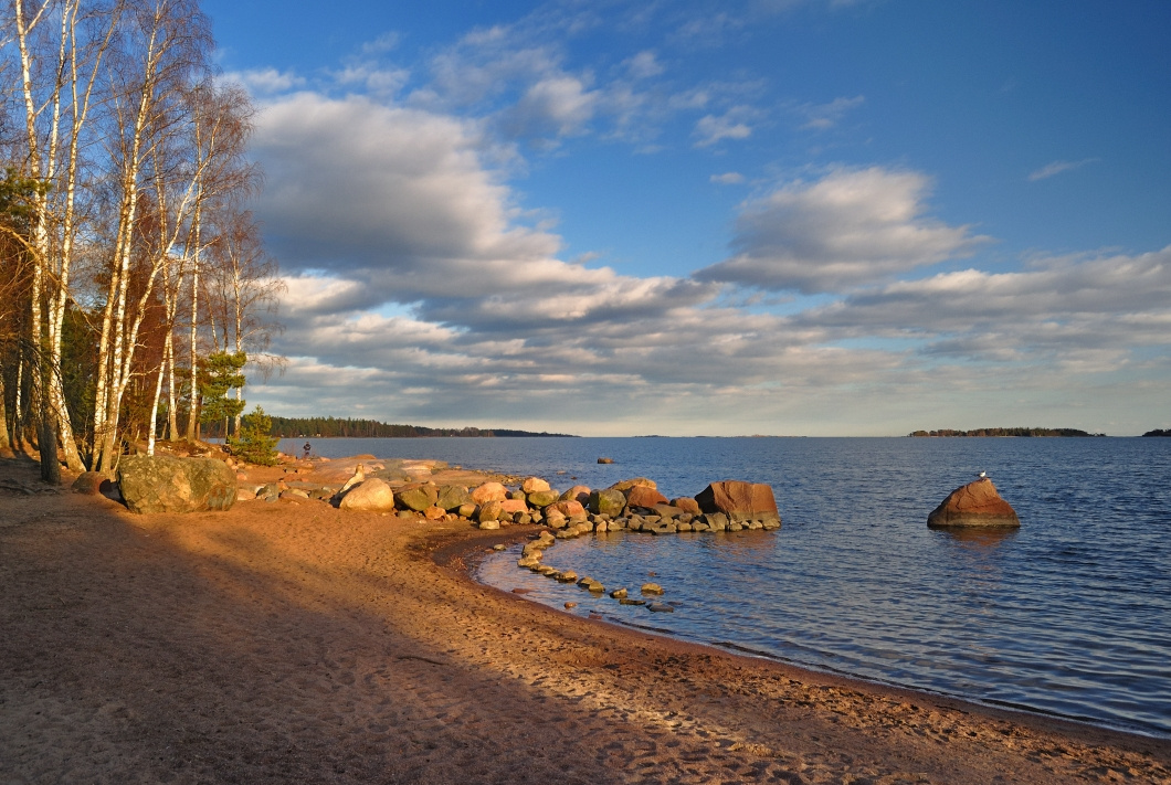 “Весна, весна! как воздух чист!“ весна вечереет Хельсинки Финский залив Finland