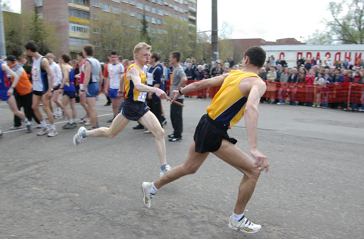 Эстафета. 