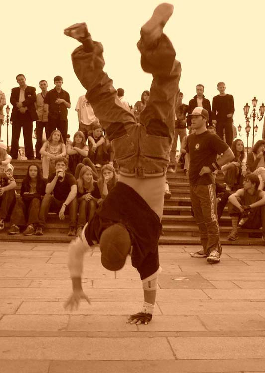 hip-hop парень брейк