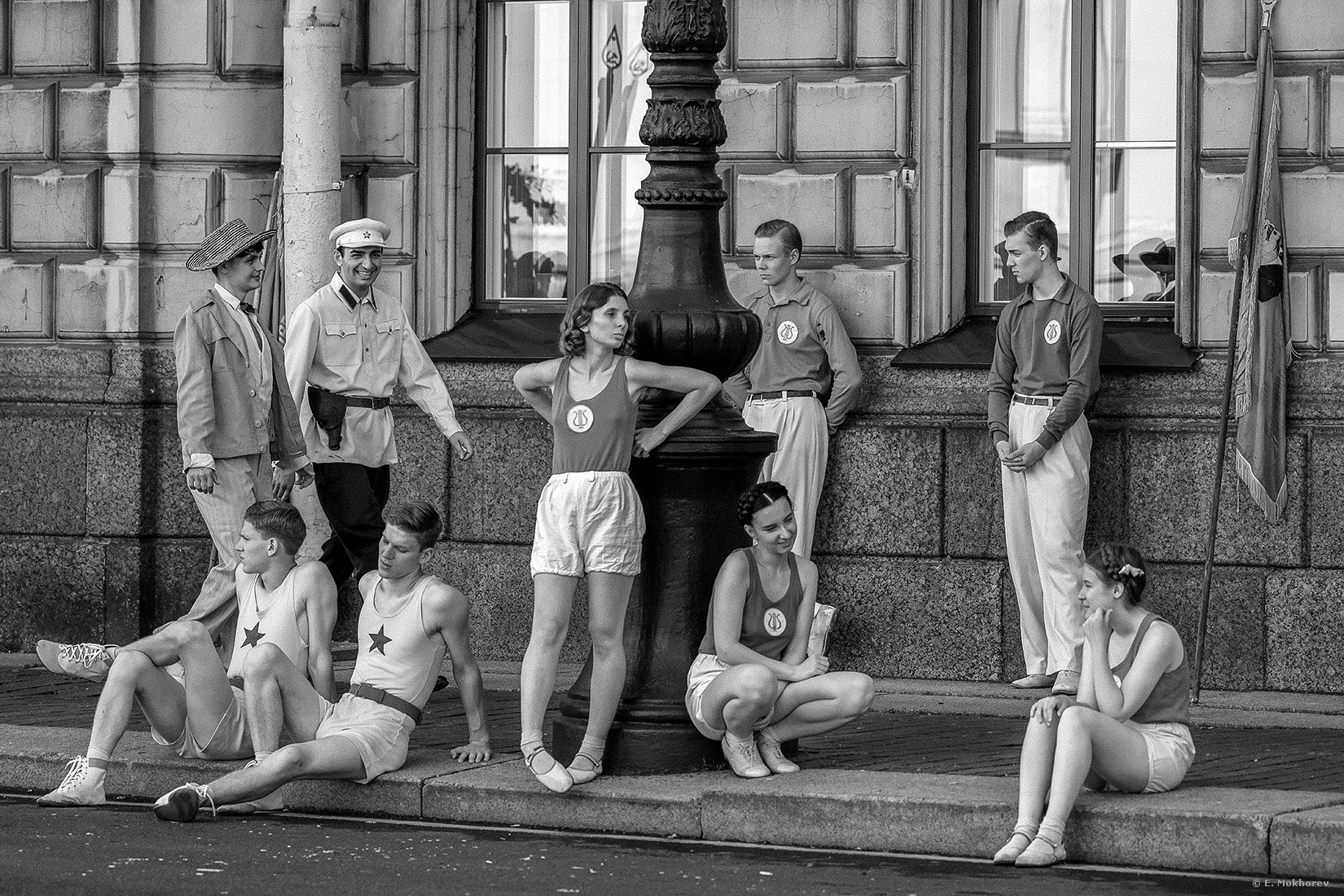 1930-е на улице Халтурина. Ныне снова Миллионная. С-Пб., июль 2025. Mokhorev