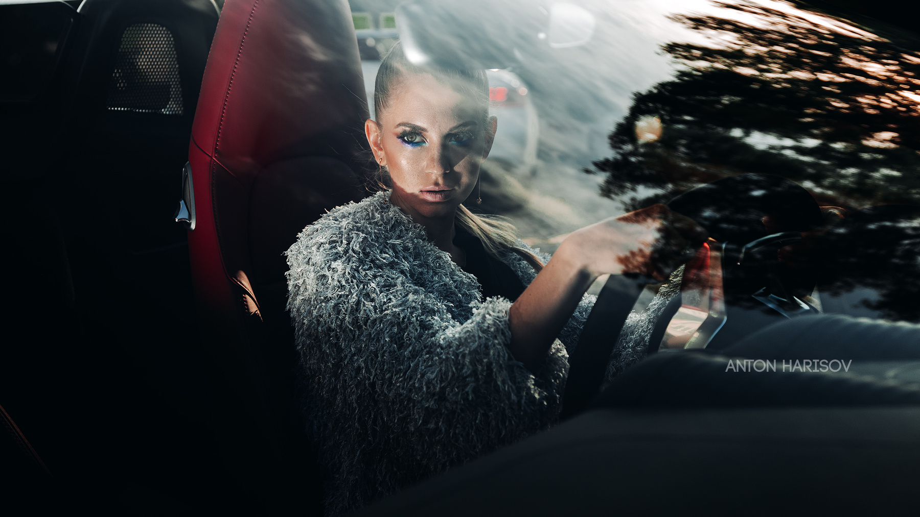 Katrin portrait girl beauty eyes russian canon fashion woman art sexy femme movie mood cinematic inspiration daylight popular post-processing antonharisov fotoshi photography model