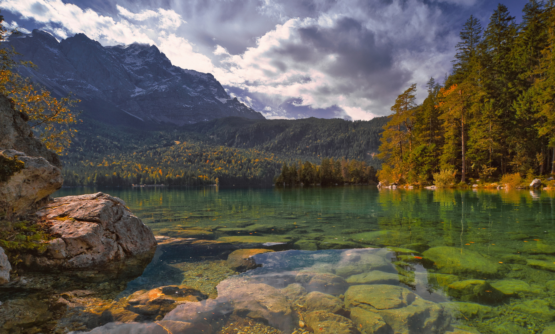 Озеро Айбзее (Eibsee) 