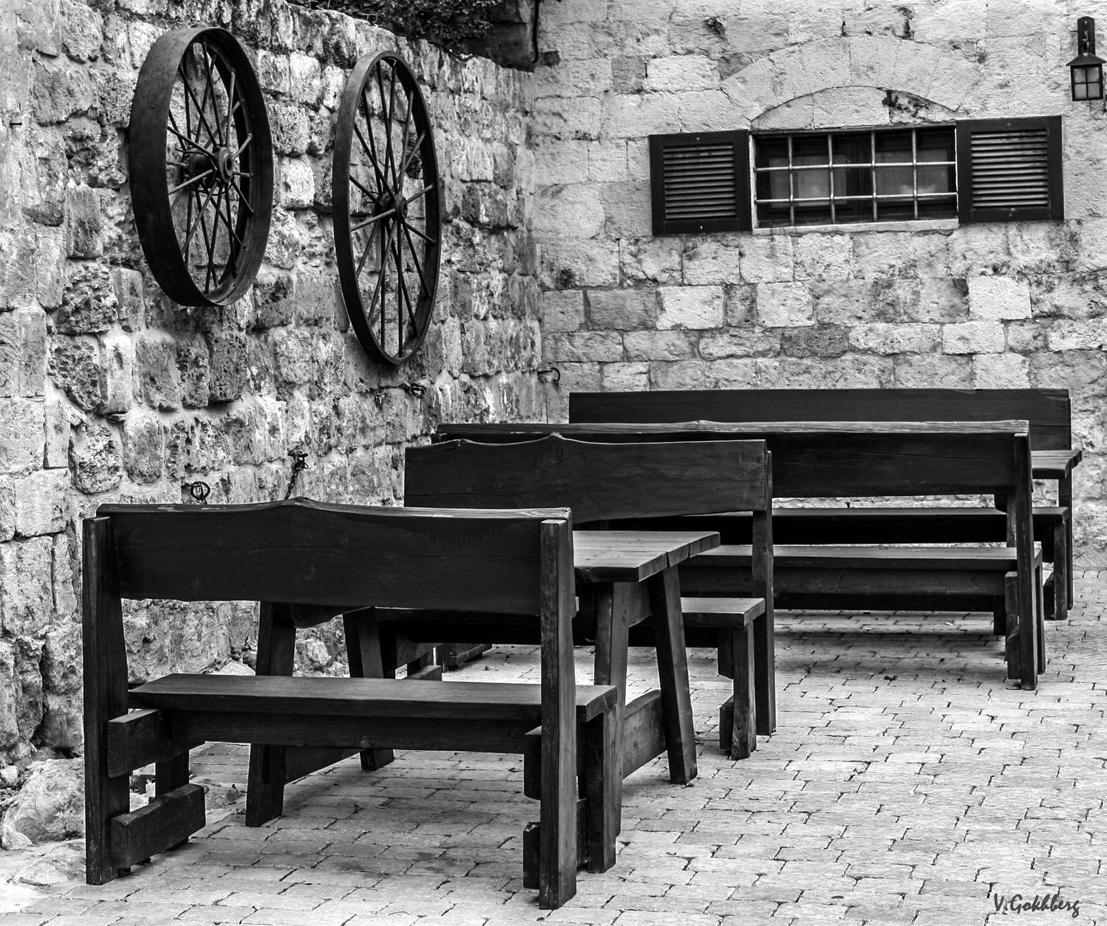 Zykhron Yaakov, Street Cafe Israel Zykhron Yaakov
