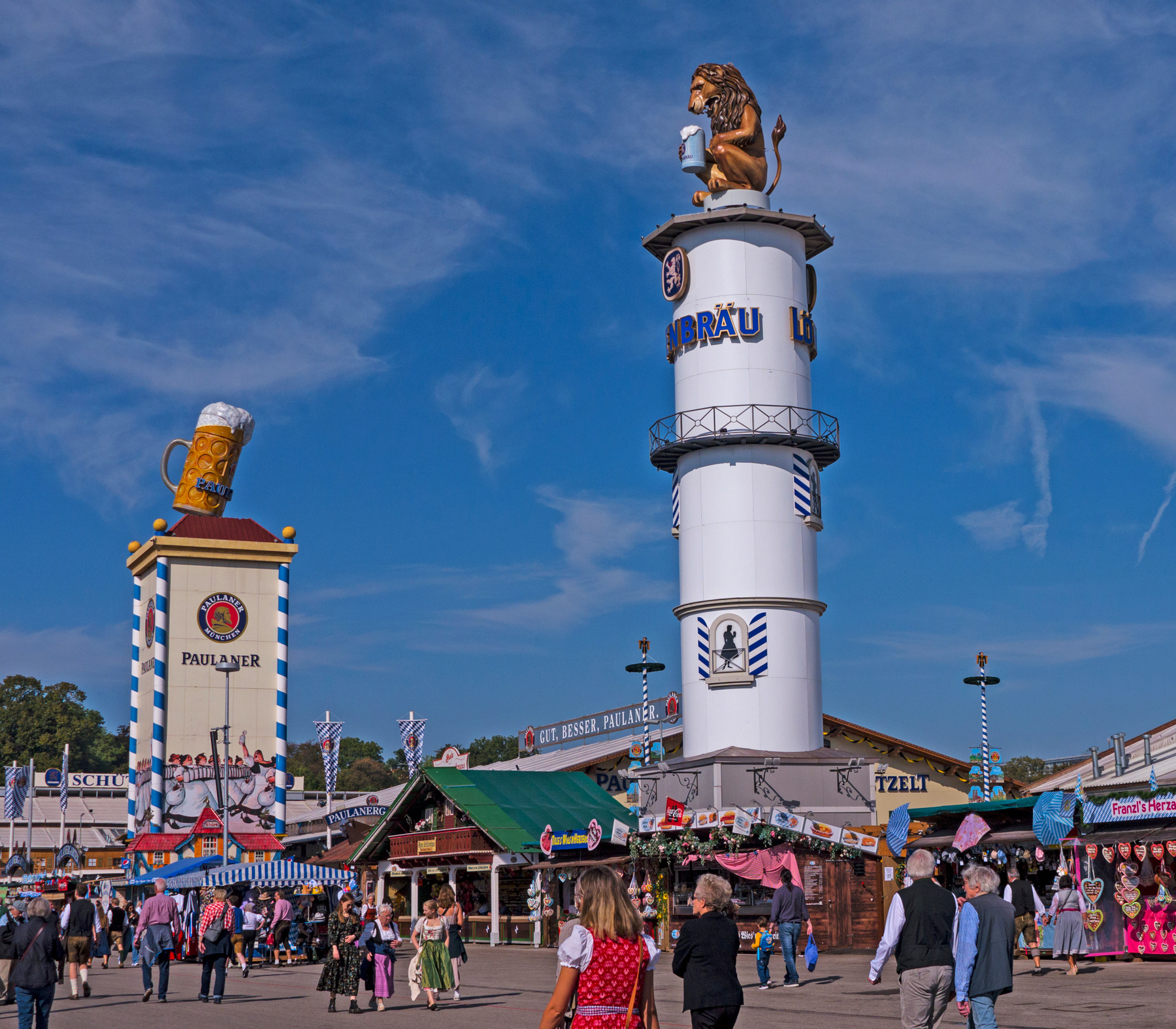 Oktoberfest-ежегодный праздник пива в Мюнхене! 