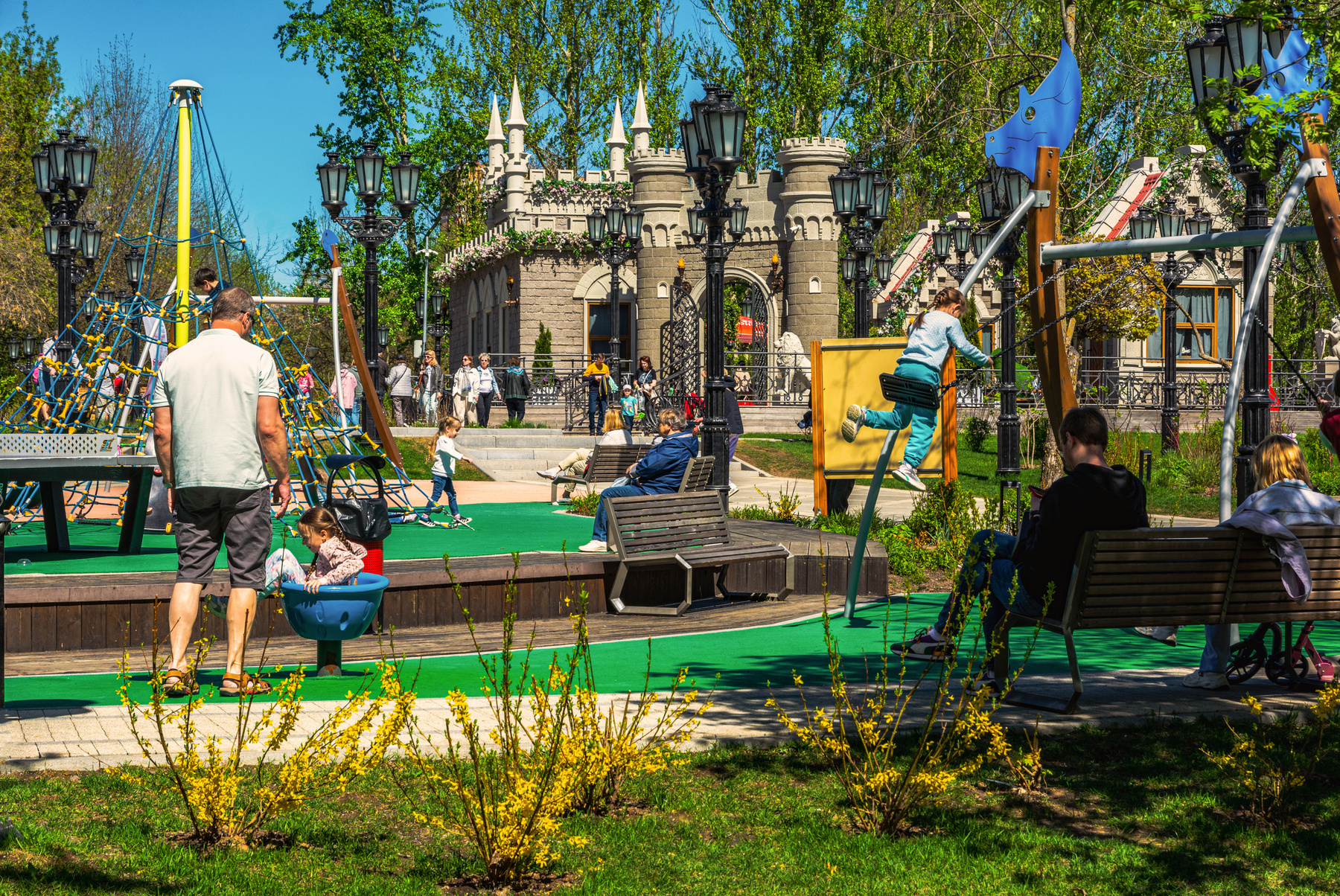 лето-это маленькая жизнь... лето Москва Парк "Яуза" город