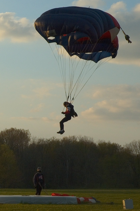 2 см skydive парашют точность
