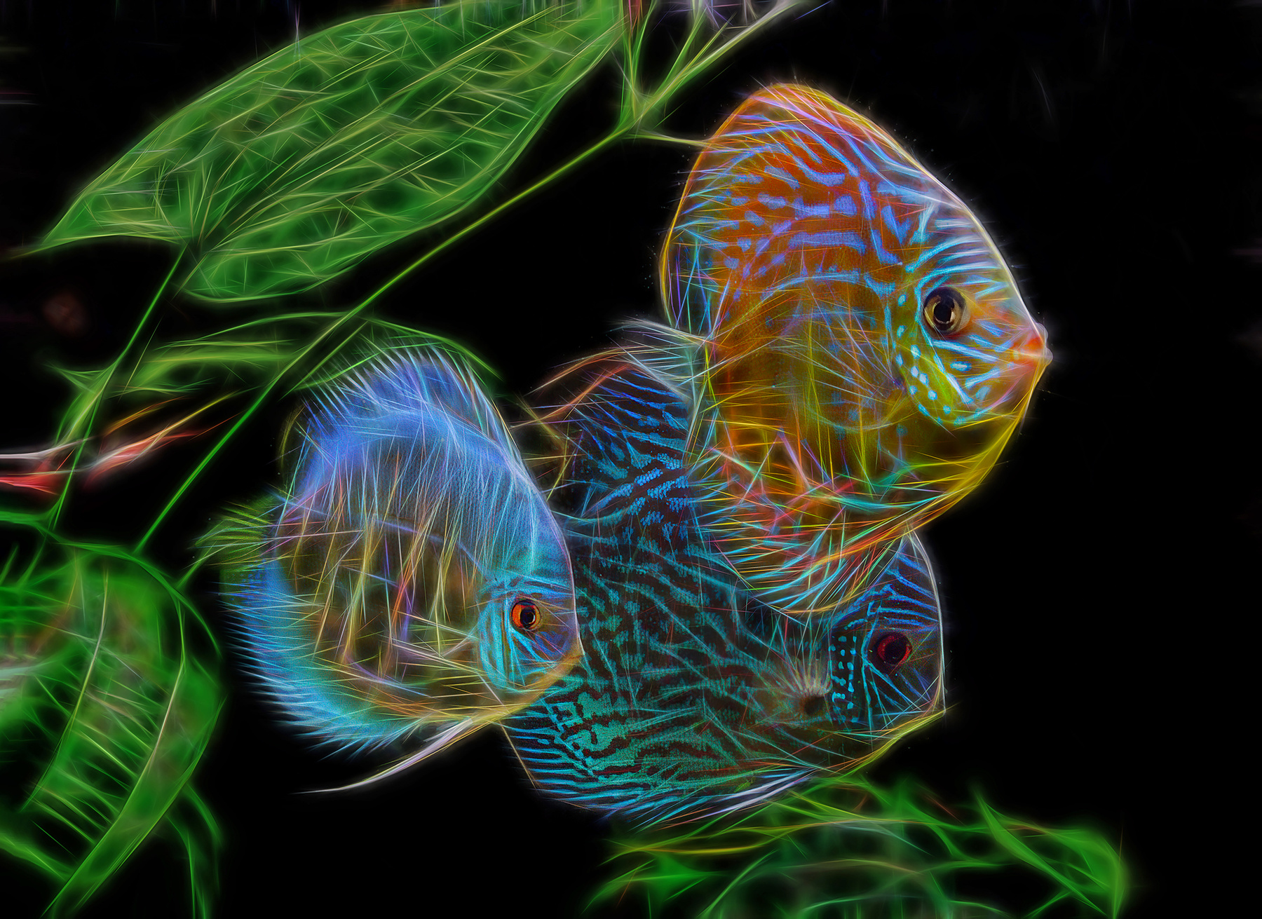 Symphysodon discus 