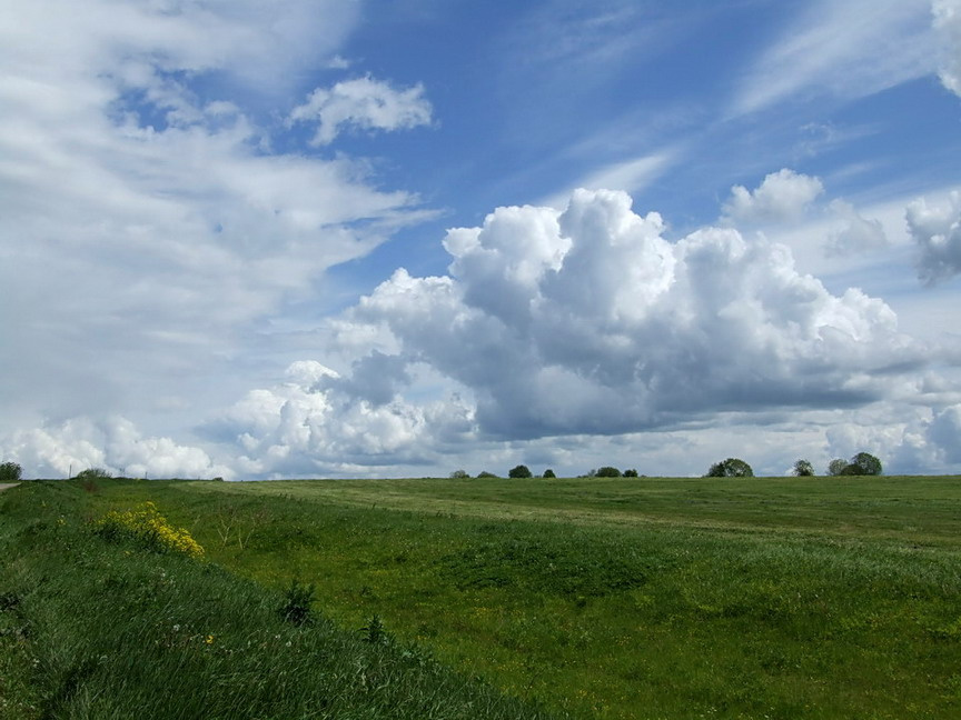 Моя альтернатива заставке Windows XP :) windows XP пейзах небо облака