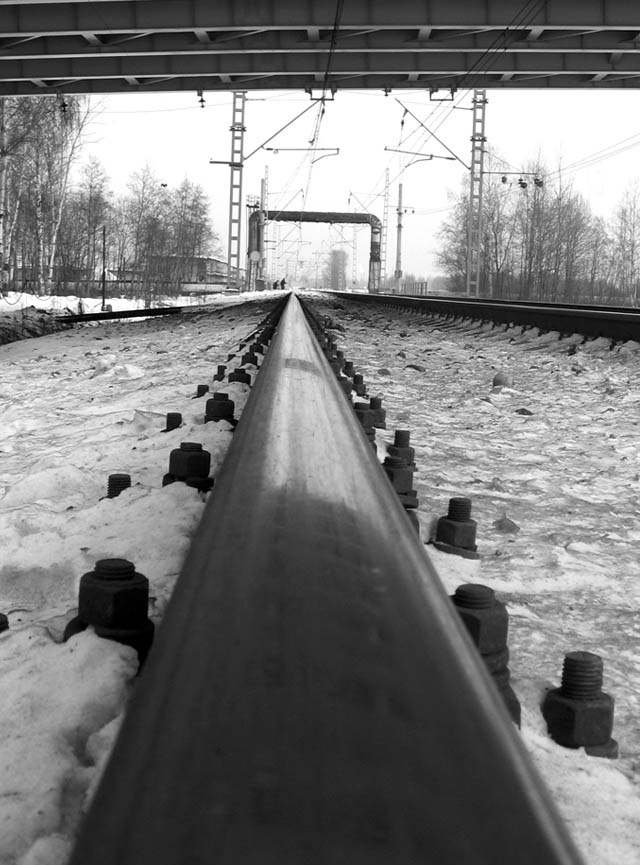 Прямой путь Железнодорожный путь, рельса
