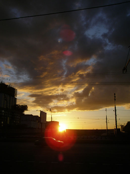 Московские небеса Moscow skies