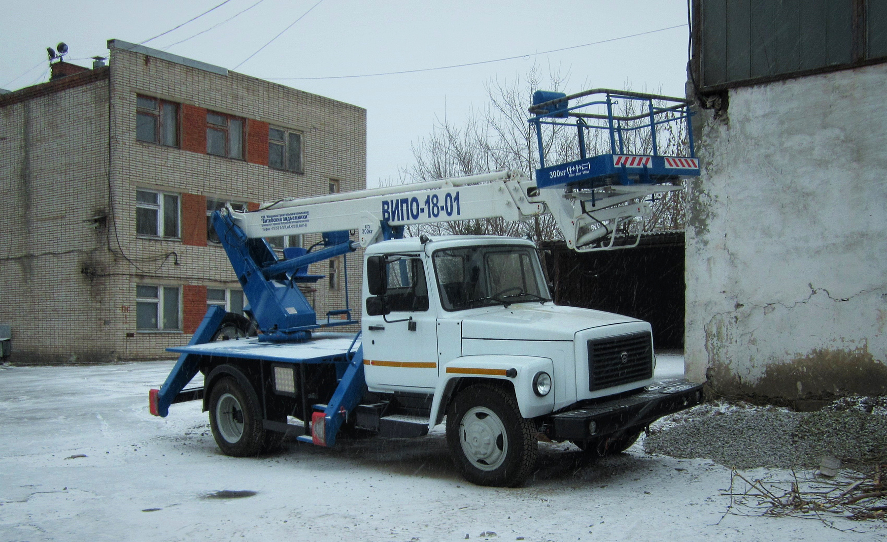 ВИПО-18-01 ВИПО авто ГАЗ автовышка весна