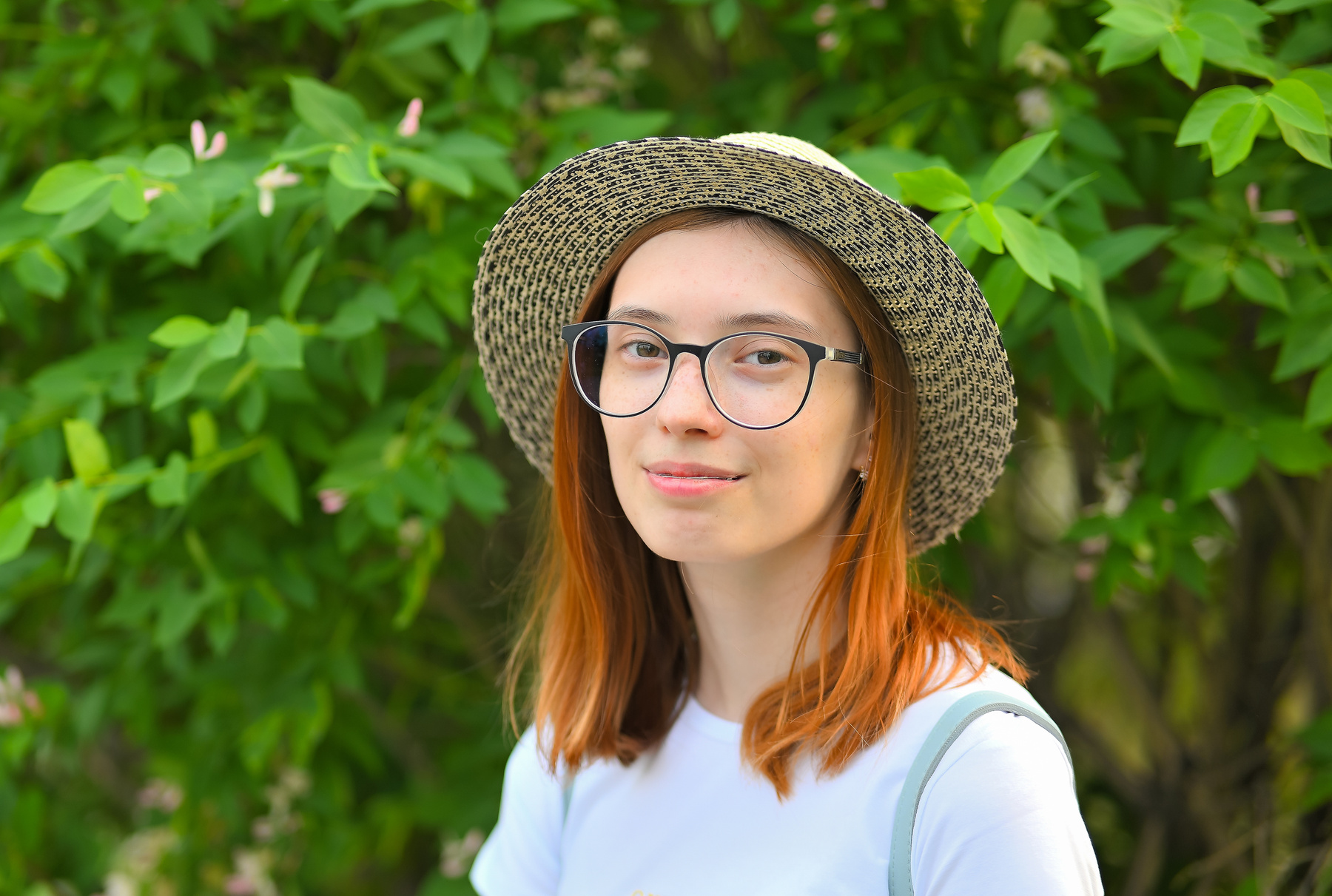 Уличный портрет.  Незнакомка. 