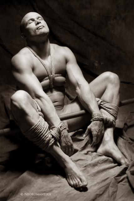 Бондаж  man, bondage, neoromantika, studio, мужчина,  бондаж,