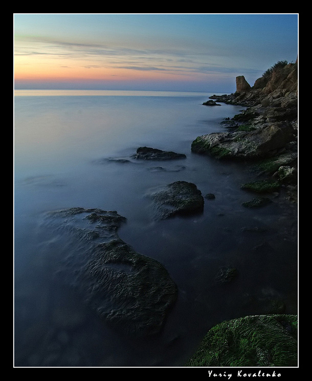 После заката Крым море закат