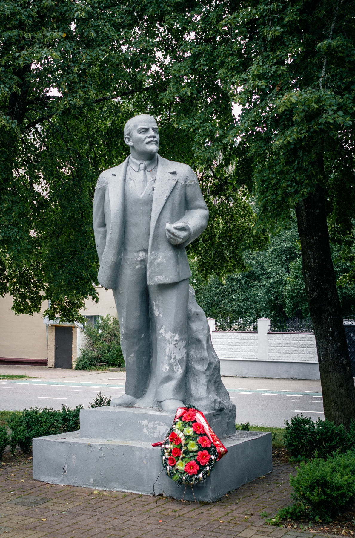 Ленин в Полоцке памятник Ленин Полоцк