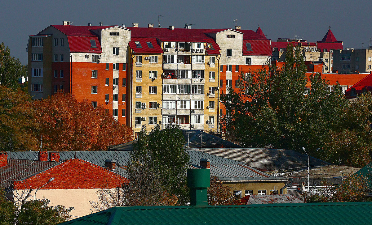 Разноцветная архитектура 