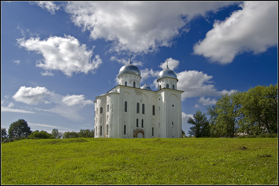 Юрьев монастырь Новгород