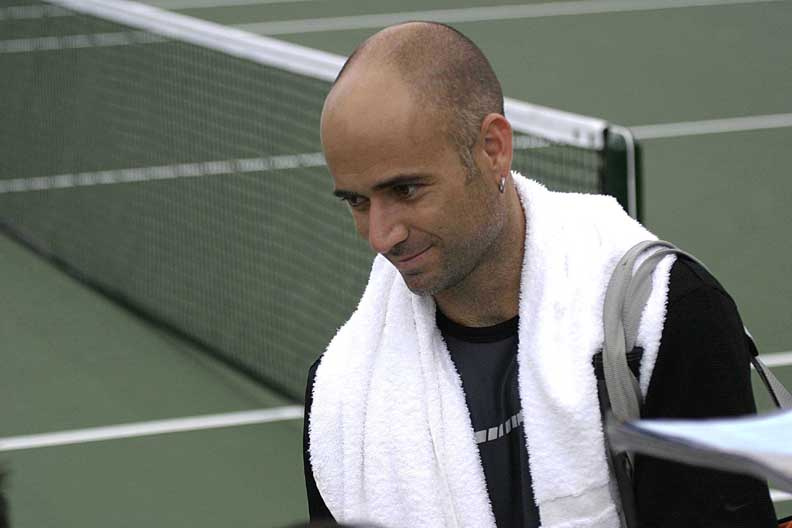 A. Agassi 