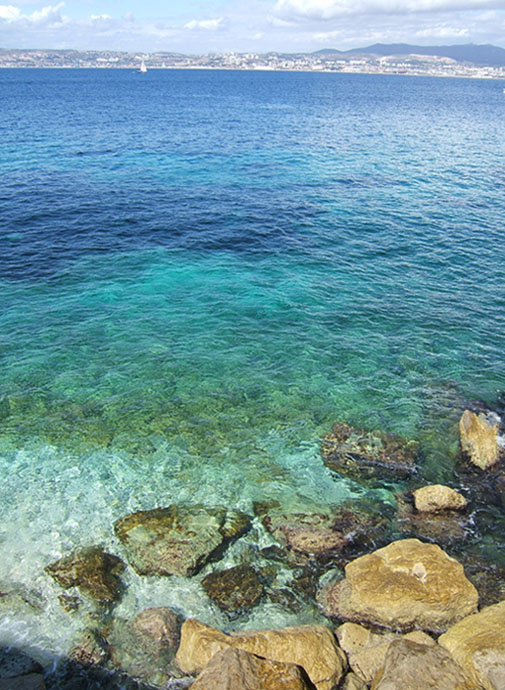 бирюзово-синее море море бирюзово-синее