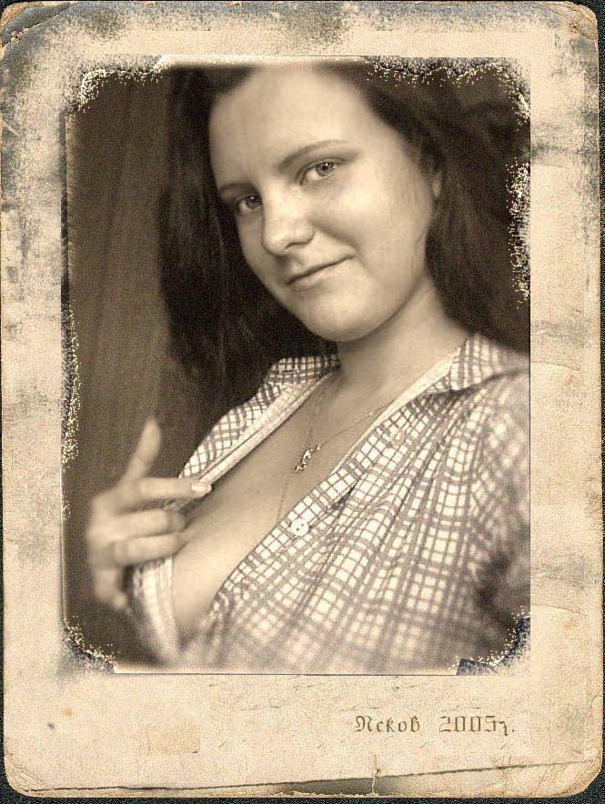 Еще один автопортрет, или \"Доброе утро, милый!\" Рубашка, стоарое, я.