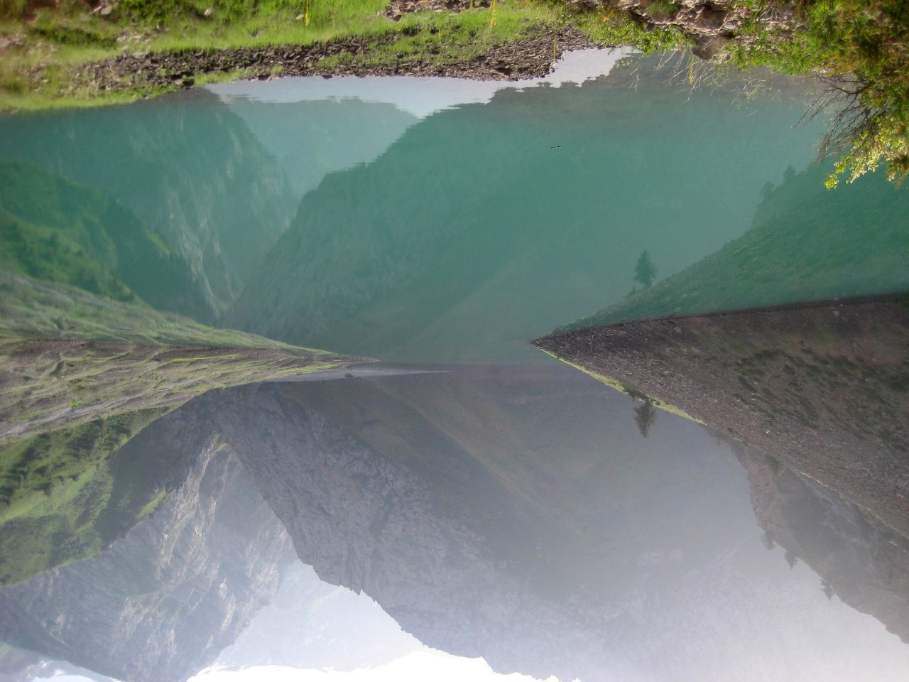 Lake горы путешествия Тянь-Шань Бадаксай