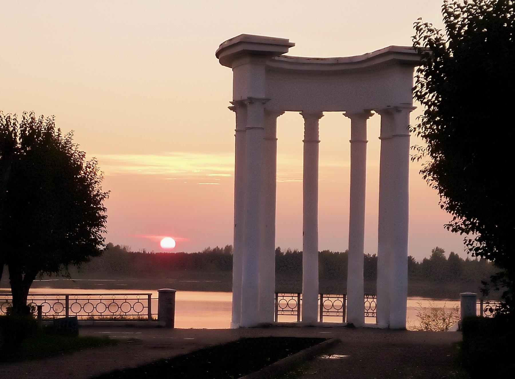 Закат. 