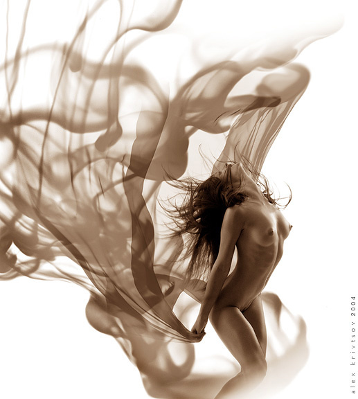 Flame. Air dance. air dance nude
