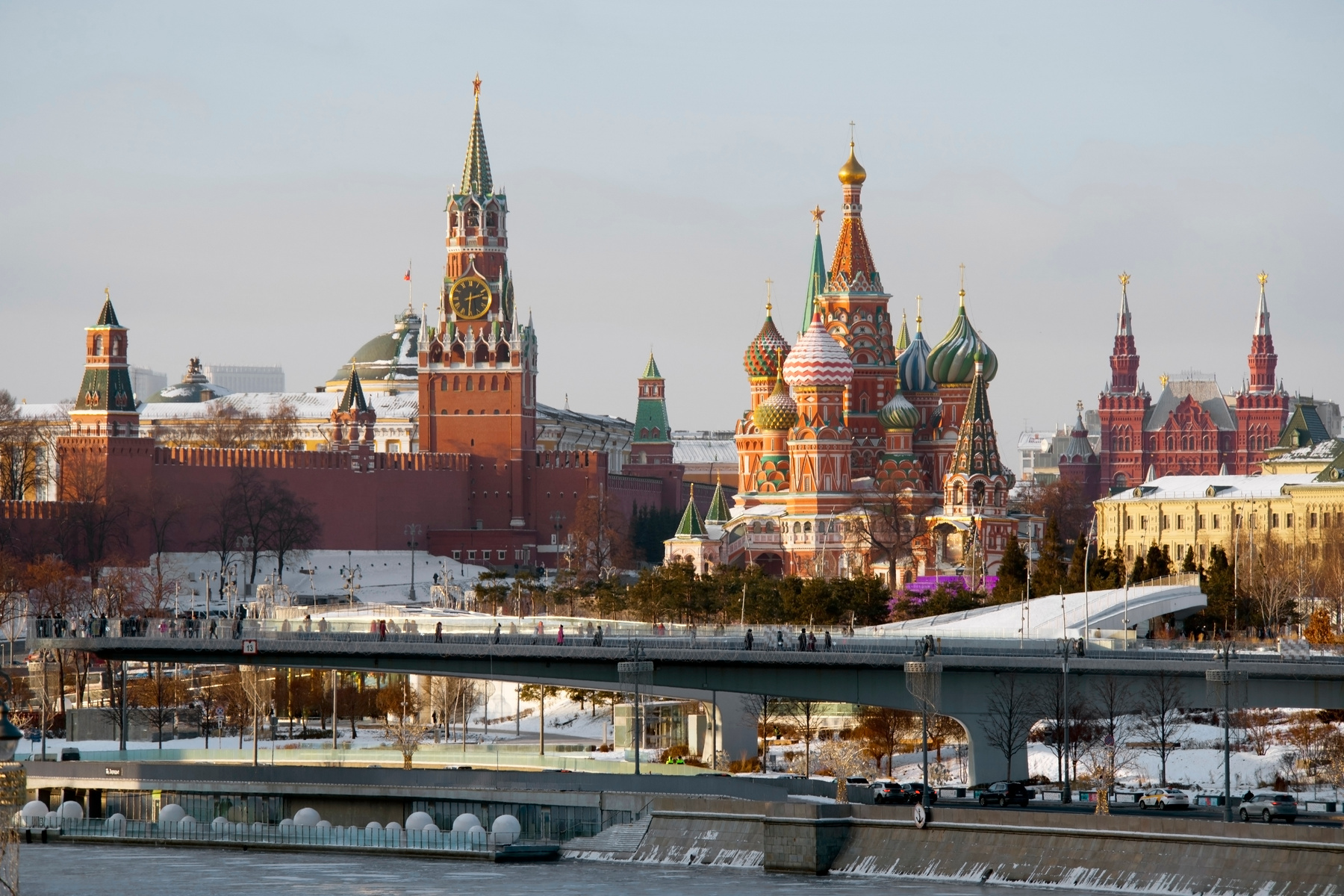 В морозный закат 