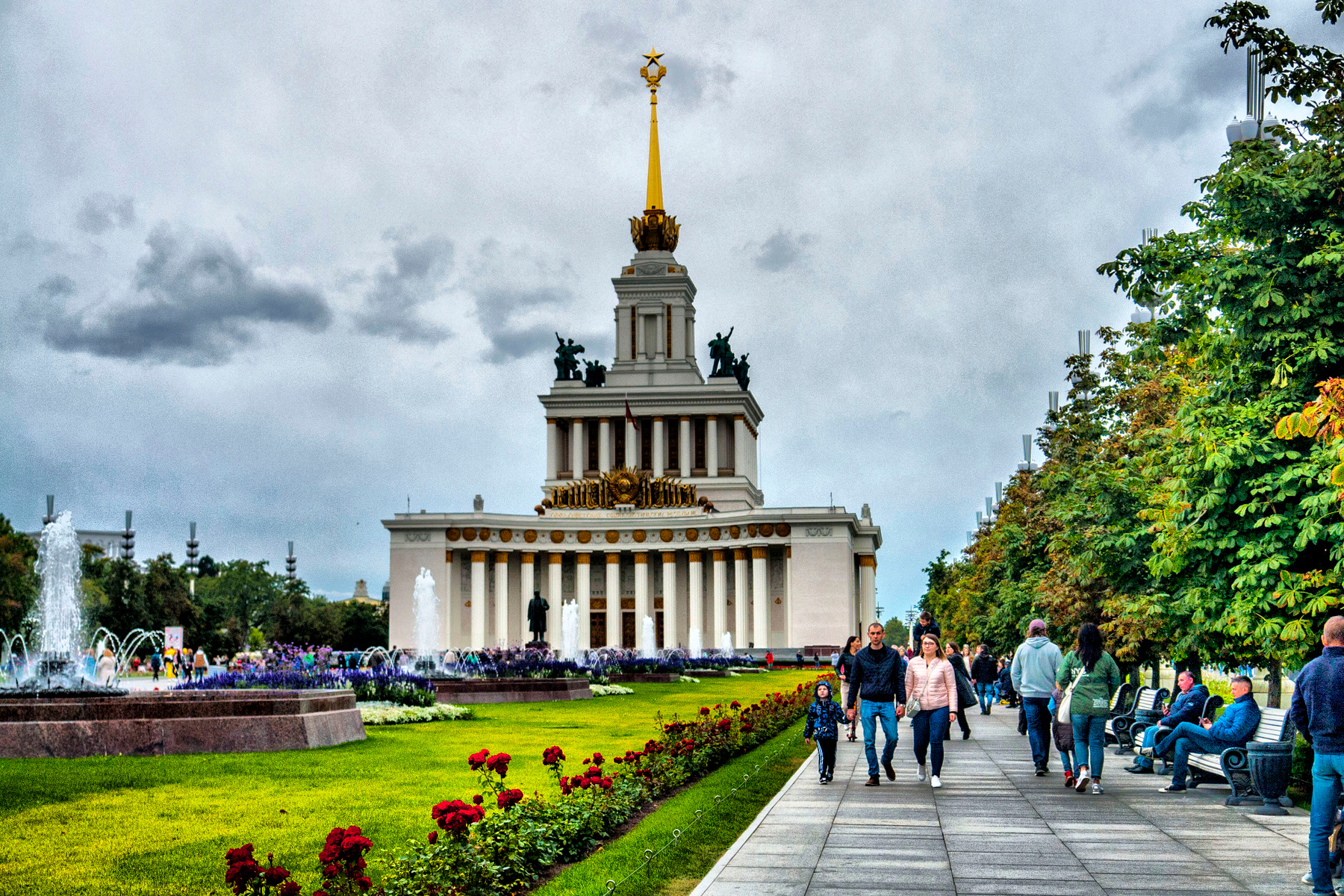 Осень на ВДНХ ВДНХ