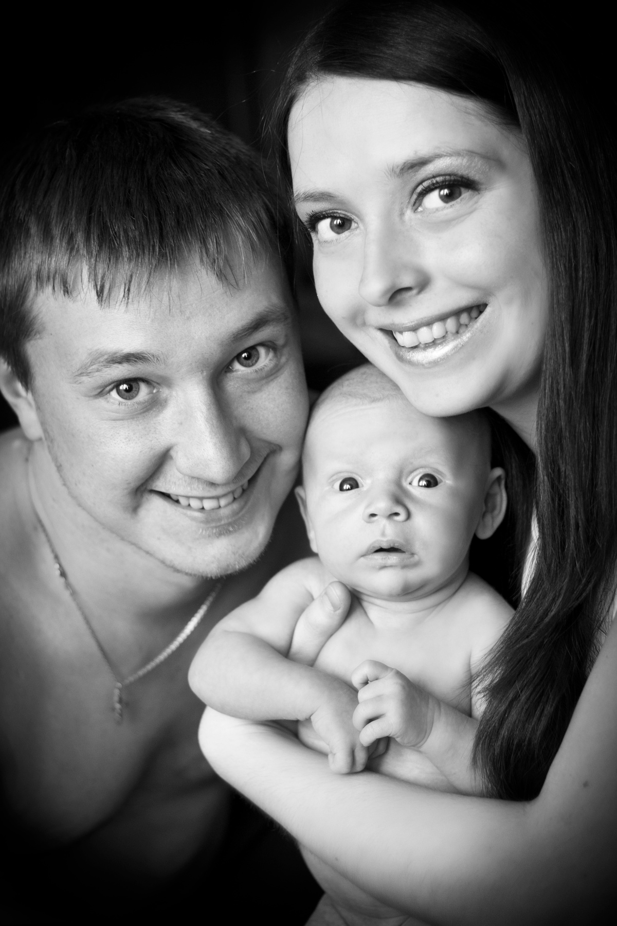 Мама, папа, я - дружная семья =)) 