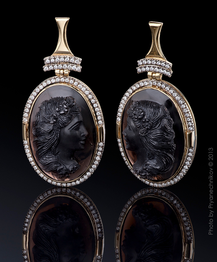 Jewellery Photography. Фото Ювелирных изделий с бриллиантами и драгоценными камнями. Ювелирный постер. Diamond Jewelry. ARGENTOV Pryanechnikov Прянечников Камеи Раухтопаз бриллианты