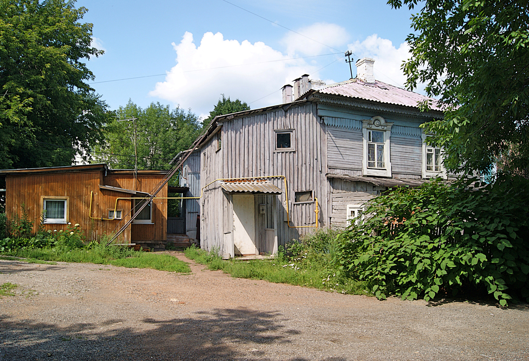 ул. Гоголя лето город улица старый дом