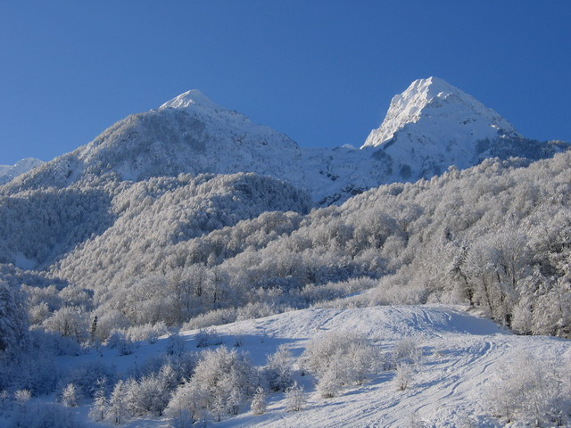 Красная поляна 2005 КП 2005 утро