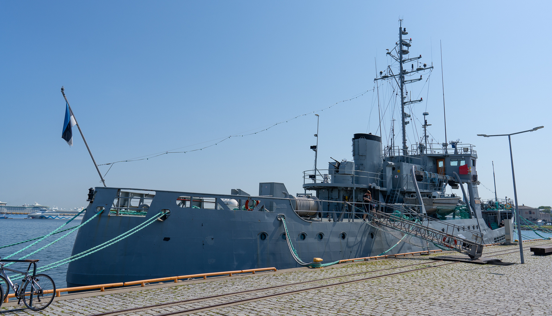 Корабль в Морском музее Таллина Эстония Таллин музей карапь