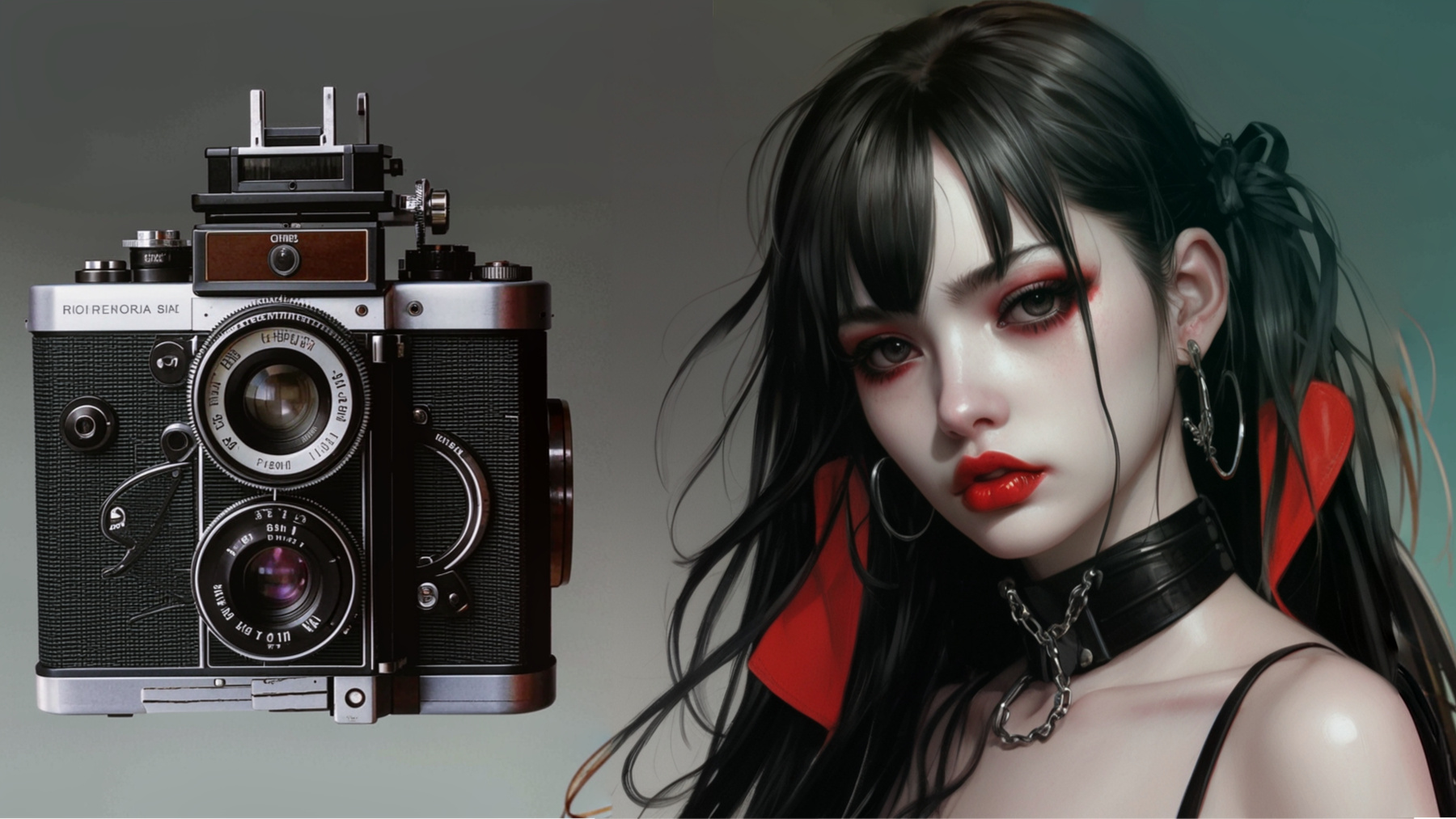 ***  Фотомодель в третьем поколении Компьютерная графика фотомодель девушка иллюстрация