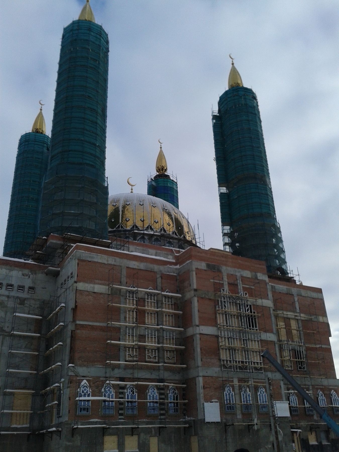 Строительство Соборной мечети в Уфе Соборный мечет