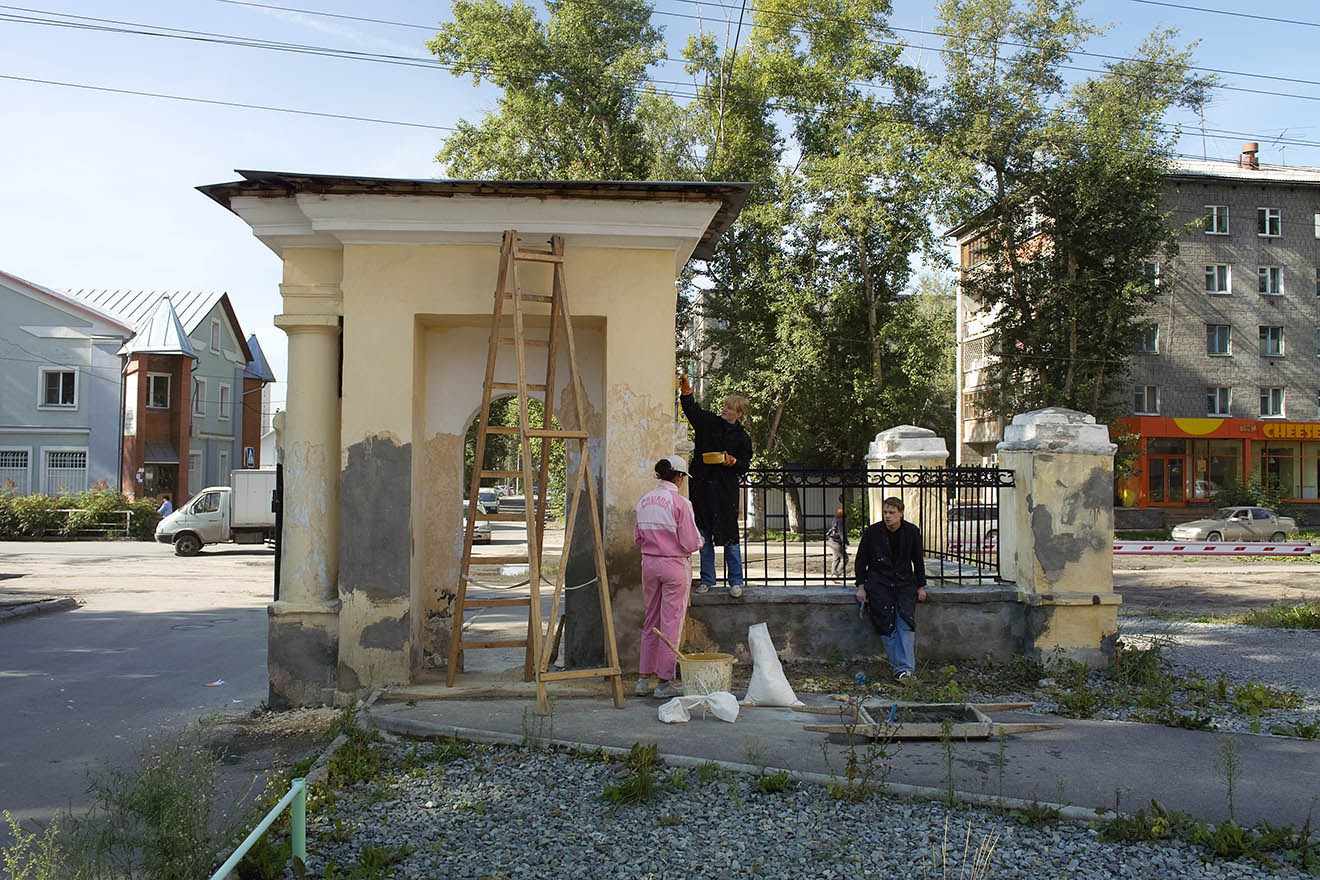 Ремонт главных ворот 