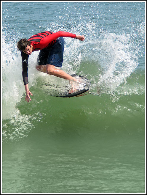 на срезе волны вода океан surfing