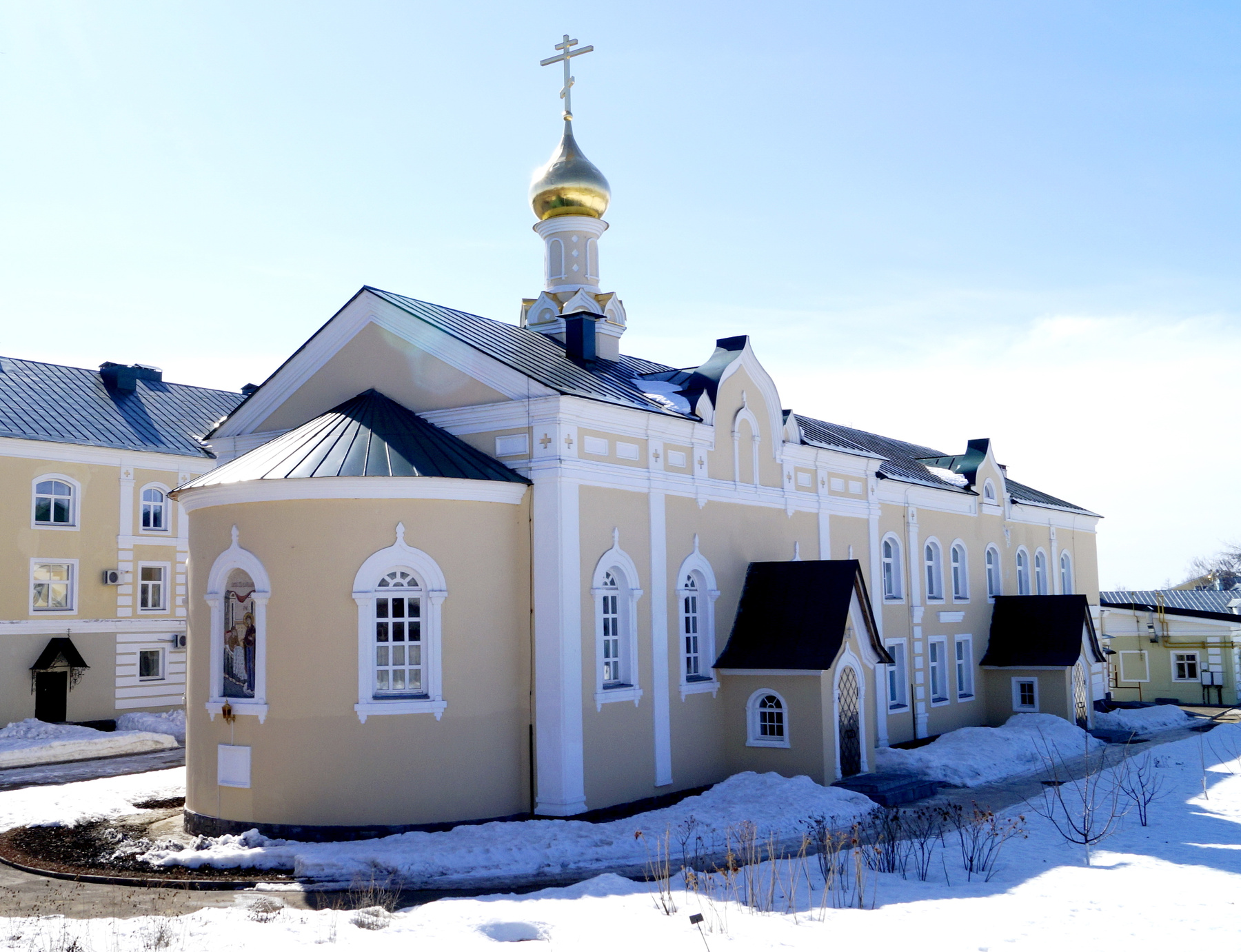 Церковь в честь иконы Божией Матери "Целительница"(в цвете) 