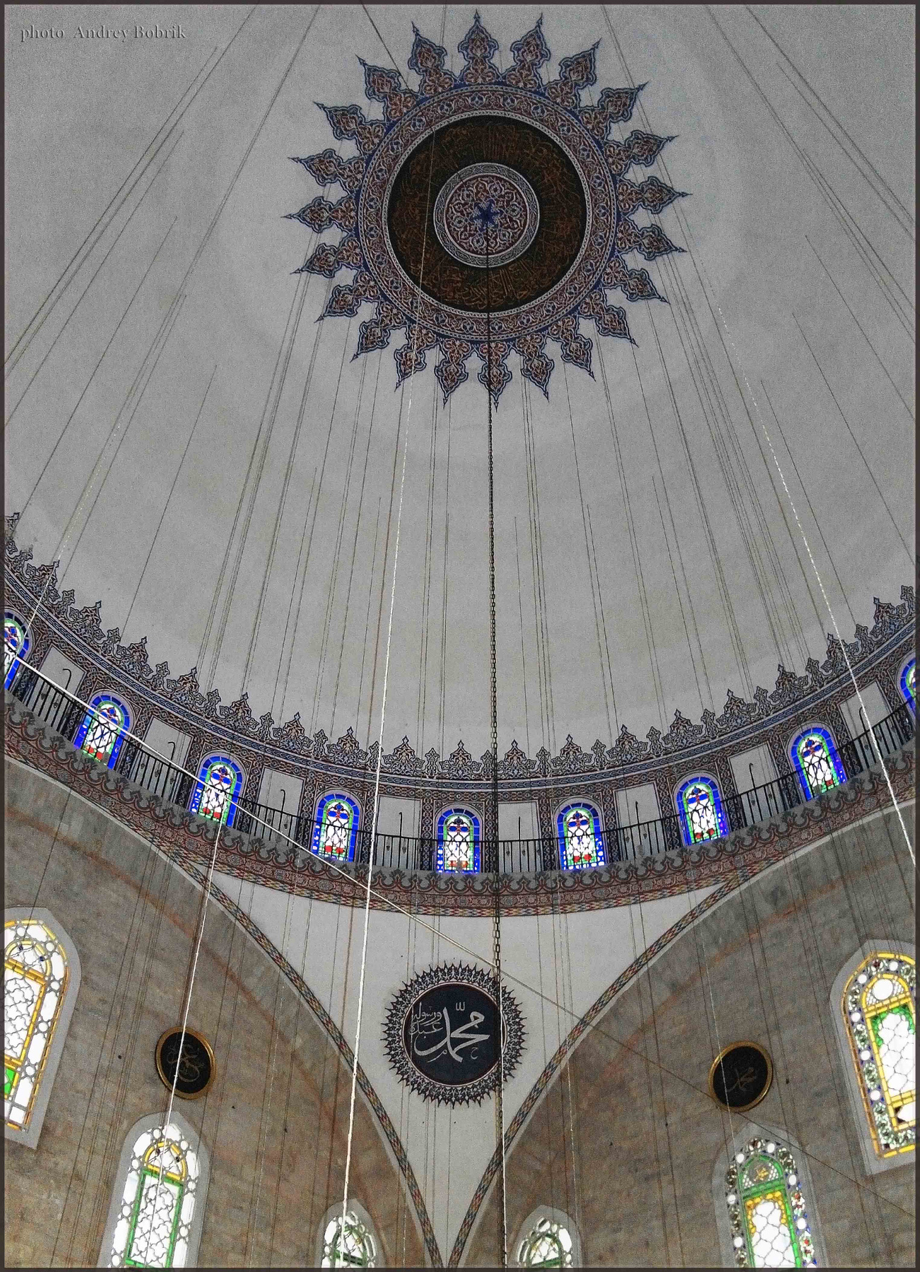 Фрагмент купола Стамбул Турция купол мечеть Sultan Selim Camii
