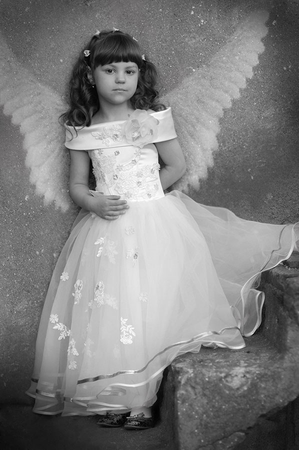 My Angel портрет девочка графити