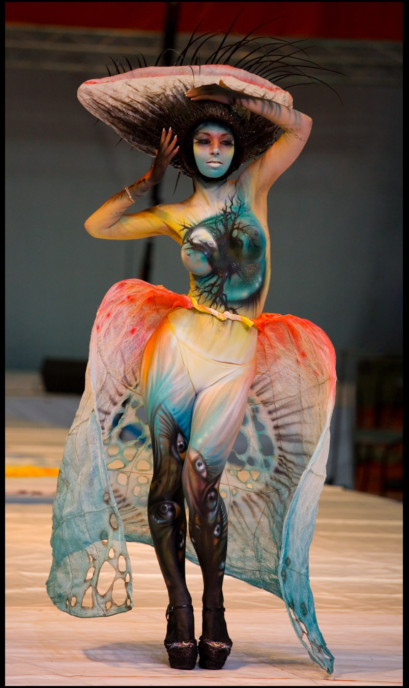 Глазастая (Всевидящее око) Bodyart