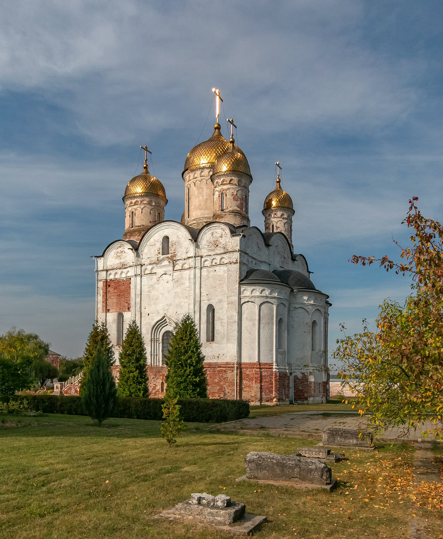 Собор Рождества Пресвятой Богородицы в Лужецком Ферапонтовом монастыре. путешествия архитектура храмы церкви монастыри