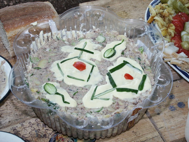 Походно-Эротический салат :) Салат Дизайн Еда