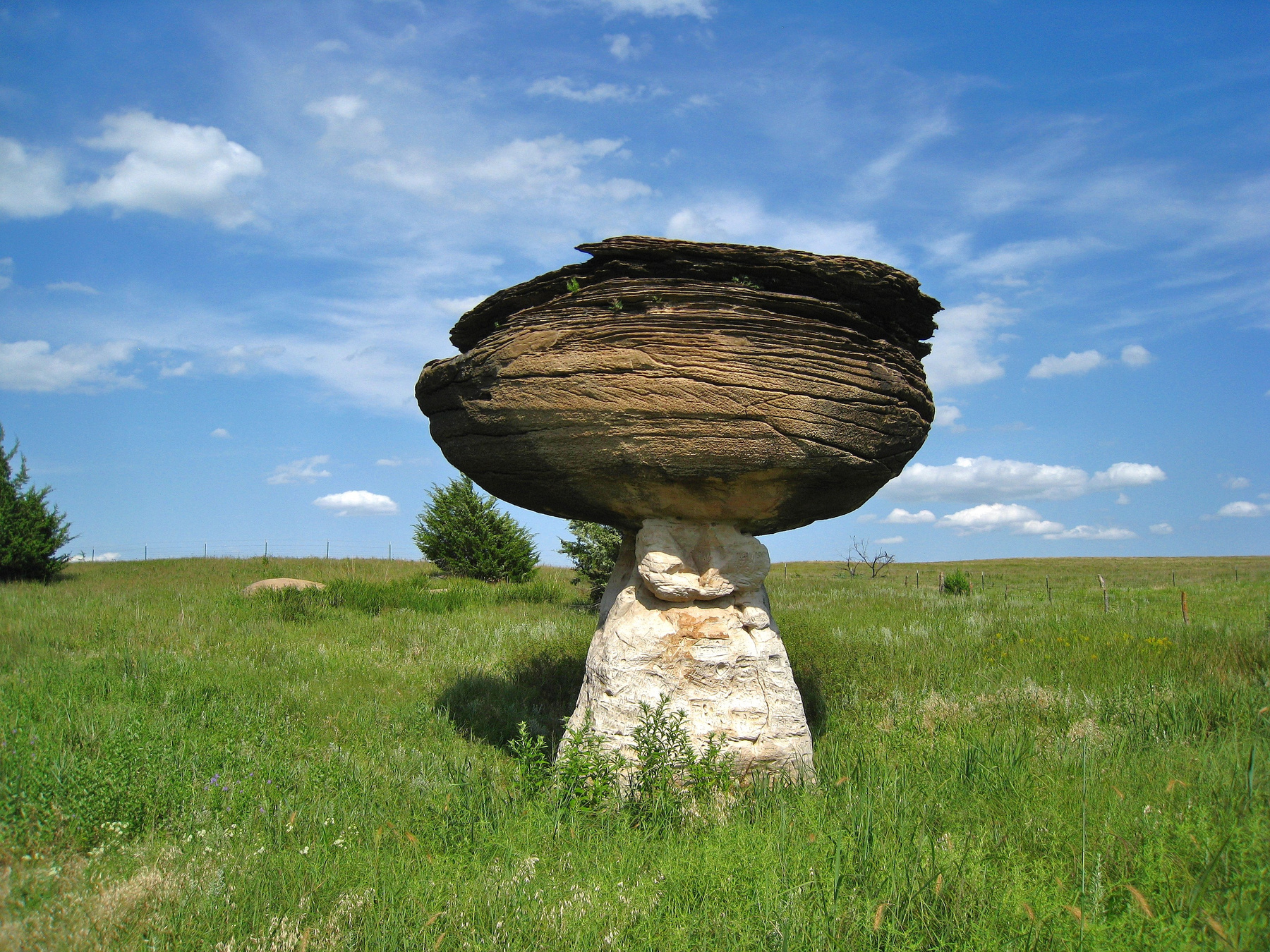 Каменный грибочек. Америка пейзаж скалы дюны песок природа