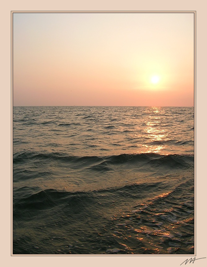 Окно в лето Лето, закат, море, Waddenzee, Nederland