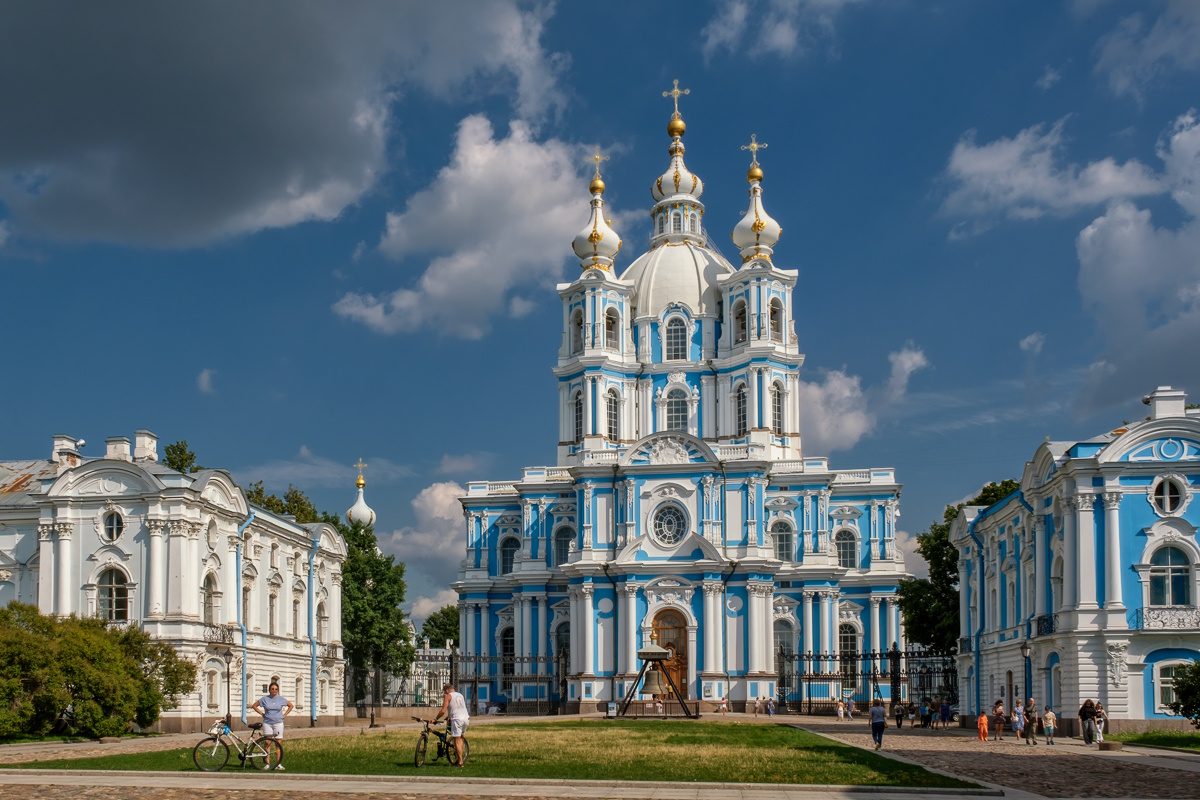 Смольный собор Санкт-Петербург смольный